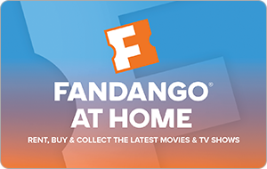$25 Fandango at Home eGift Card (Email Delivery)