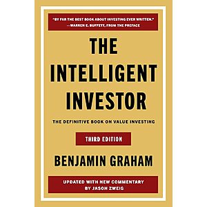 The Intelligent Investor Third Edition: Book on Value Investing (eBook) $3 