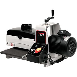 Jet 10" 115W 1HP Benchtop Drum Sander w/ Variable-Speed Control $695 + Free S&H