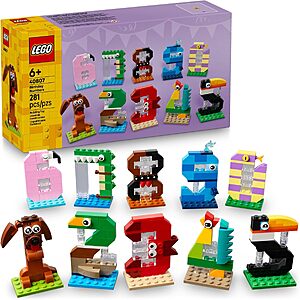 LEGO Birthday Numbers Building Set