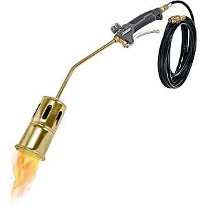 Ivation 320,000 BTU Adjustable Flame Propane Torch Weed Burner w/ 12' Long Hose $20 