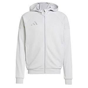 Men's adidas Tiro 25 Full Zip Hoodie w/ Front Zip Pockets (Team Light Grey) $18 + Free S&H