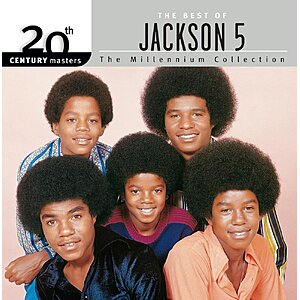 The Best of Jackson 5: The Millennium 20th Century Masters Collection (Audio CD) $5 