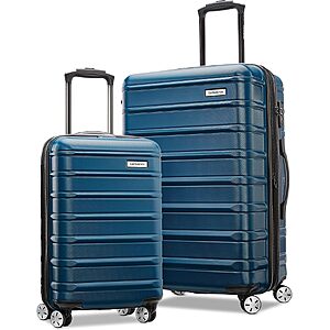 2-Pc 24" + 20" Samsonite Omni 2 Hardside Luggage w/ Spinner Wheels (Lagoon Blue) $126.45 + Free S&H