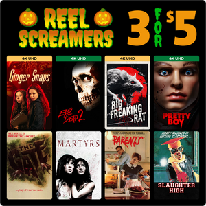 Reel Screamers (4K/HD Digital Films): Big Freaking Rat, Dementia 13, Evil Dead 2 3 for $5 & Many More