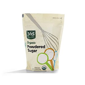 Prime Members: 24oz. 365 by Whole Foods Market Organic Powered Sugar $2.85 w/ S&S + Free S&H