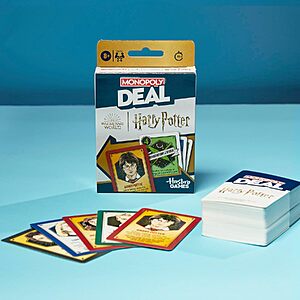 Monopoly Deal: Wizarding World Harry Potter Card Game $3.35