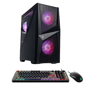 MSI Codex Z2C Gaming Desktop: Ryzen 7 8700F, 1TB SSD, 16GB RAM, RTX 5060 Ti GPU $999 + Free S&H
