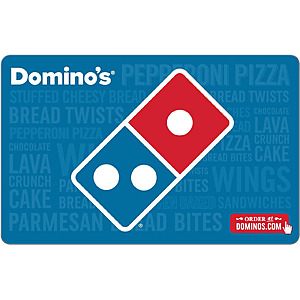 $25 Domino's eGift Card (Email Delivery) $19.50
