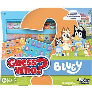 Hasbro Gaming Guess Who? Bluey Edition Board Game $13.30 