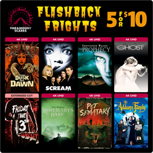 Paramount Flashback Frights (4K/HD Digital Film): Scream, Friday the 13th (1980) 5 for $10 or Less & More