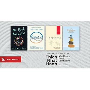 Thich Nhat Nanh: The Essential 35-eBook Mindfulness/Peace Collection $18 