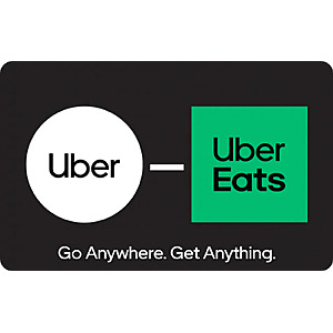 Gift Cards.com Offer: Up to 15% Off: $100 Uber/UberEats or DoorDash eGift Card $90 & More