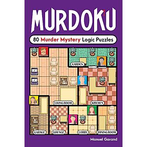 Murdoku: 80 Murder Mystery Logic Puzzles (Paperback Book) $8.65 