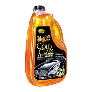64oz. Meguiar's Gold Class Liquid Car Wash Soap (Fresh Scent) 3 for