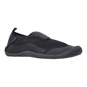 Men's Athletic Works Slip-On Water Shoes (Black) .75 + Free Pickup