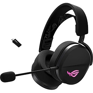 ASUS A501 ROG Pelta Wireless RGB Over-Ear Gaming Headset (Black) $79 + Free S&H