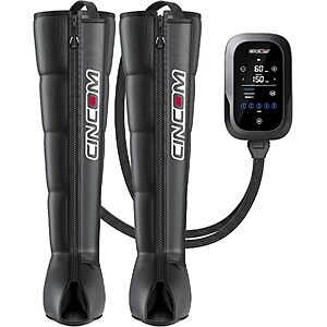 Cincom Cordless Air Compression Recovery Leg Massager System w/ LCD Control $145 + Free S&H
