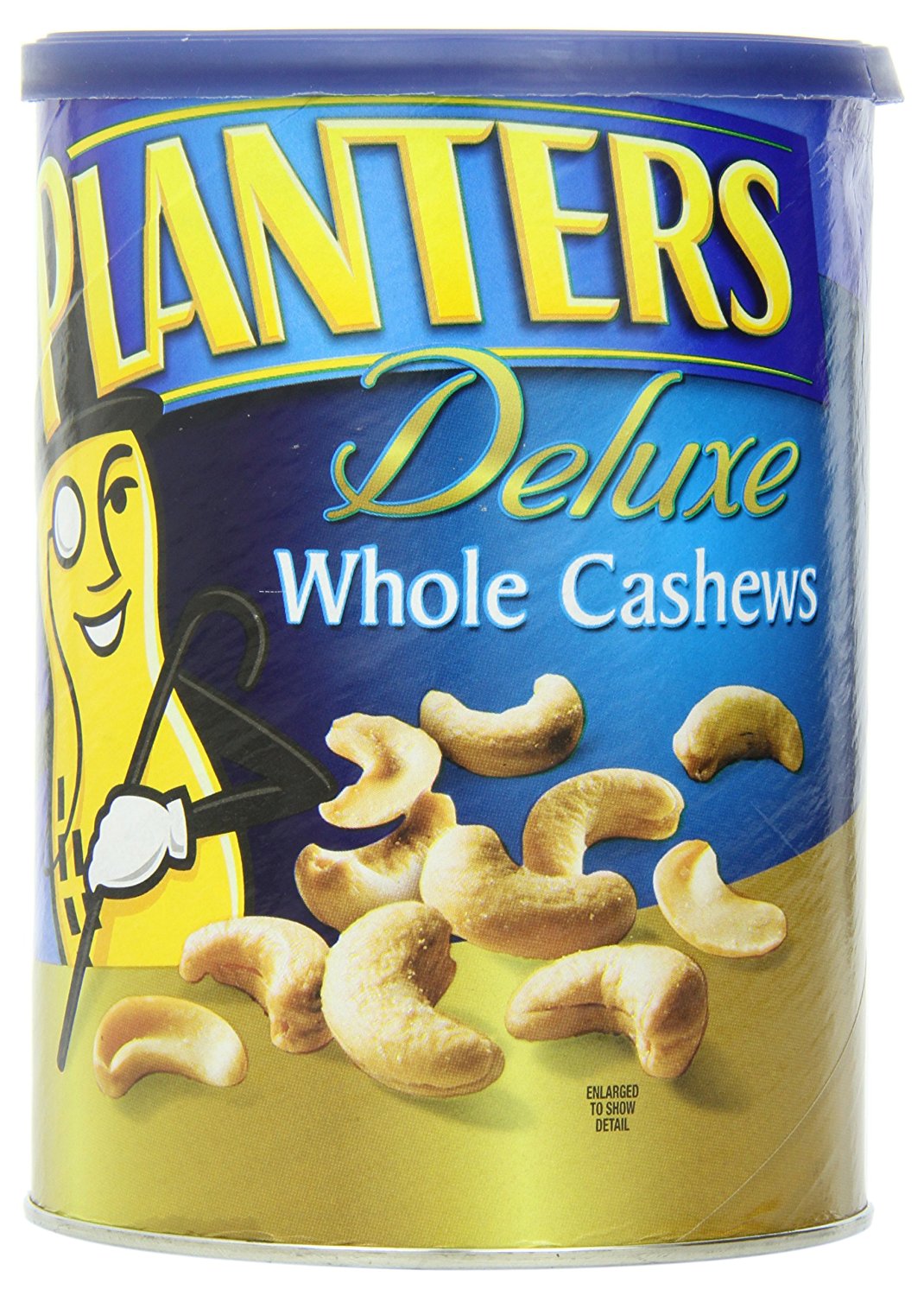 18.25oz. Planters Deluxe Whole Cashews  $6 + Free S/H