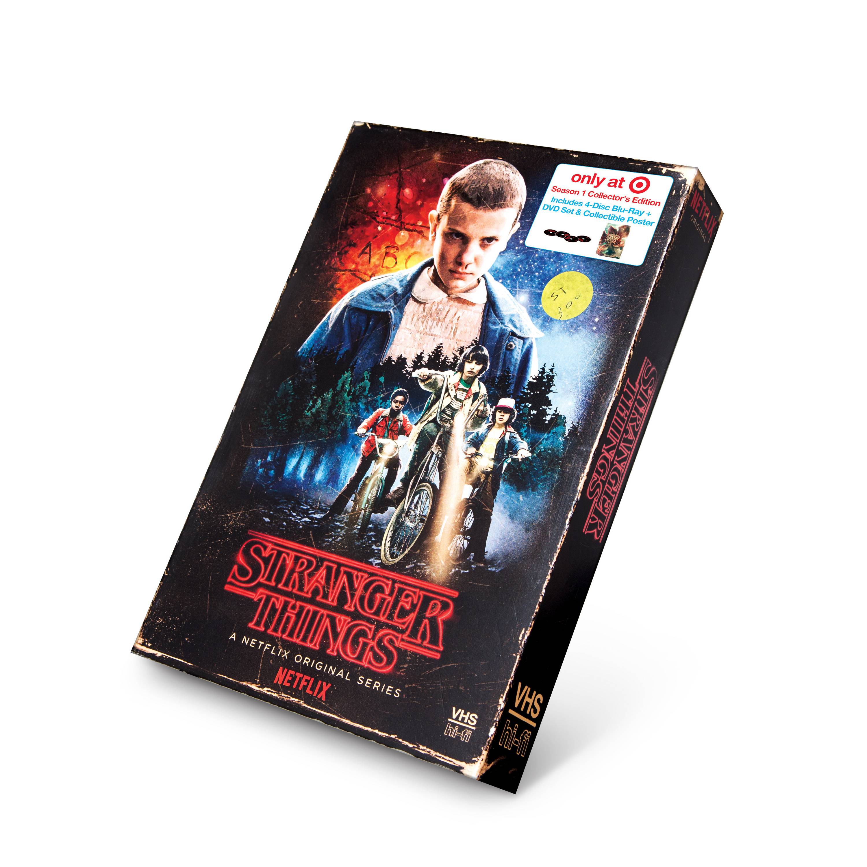 Stranger Things Season 1 Collector S Edition Vhs Style Box Blu