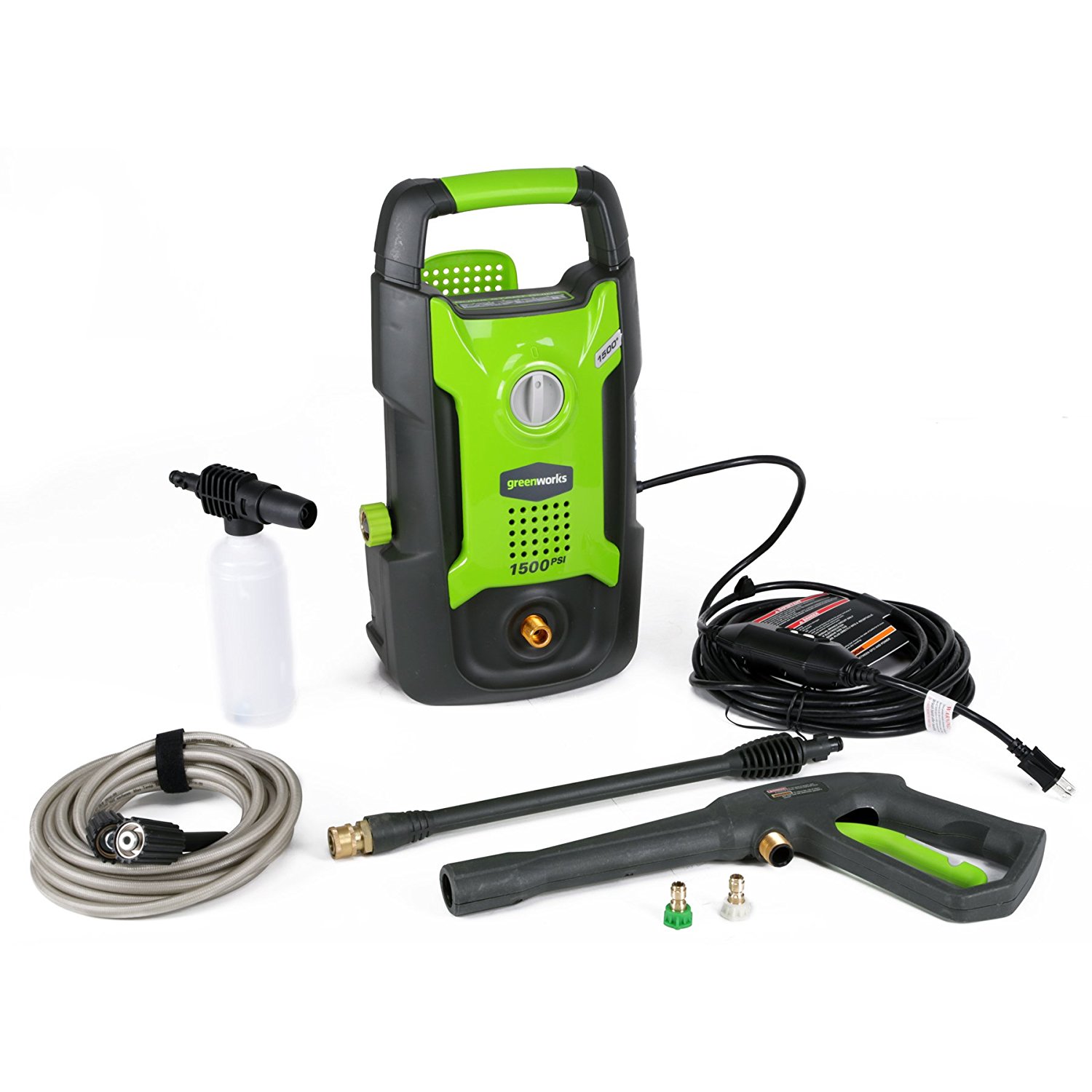 Greenworks Pressure Washers & Accessories 1500 PSI 13 Amp 1.2 GPM