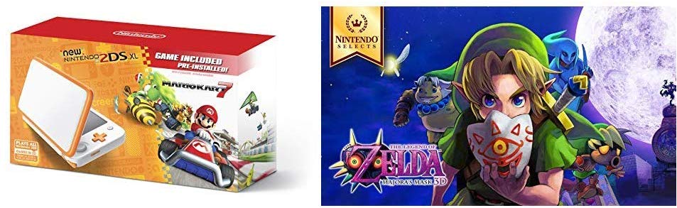 New Nintendo 2ds Xl Bundles Include Mario Kart 7 Walmart Com