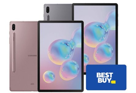 128gb Samsung Galaxy Tab S6 10 5 Tablet 100 Best Buy Egift