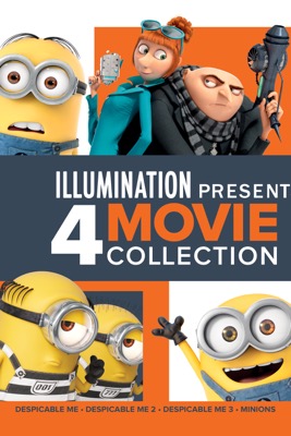 Illumination: 4-Movie Descpicable Me/Minons Collection (4K UHD Digital Films) $19.99 via Apple iTunes