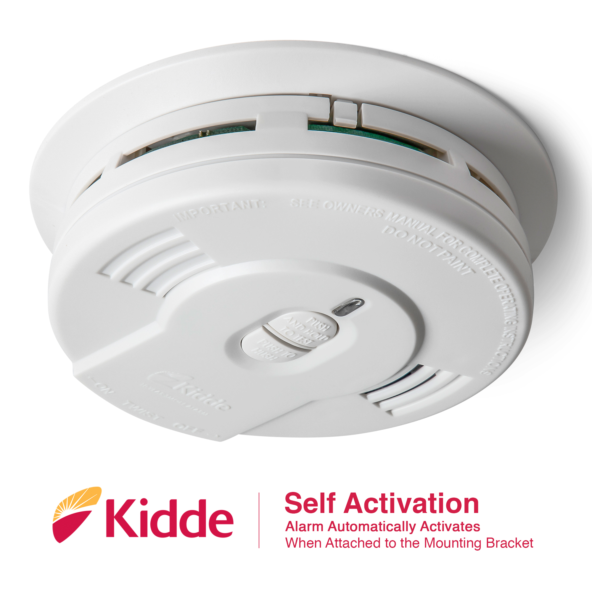 Kidde I9010 Sealed Lithium Battery Power Smoked Detector Alarm