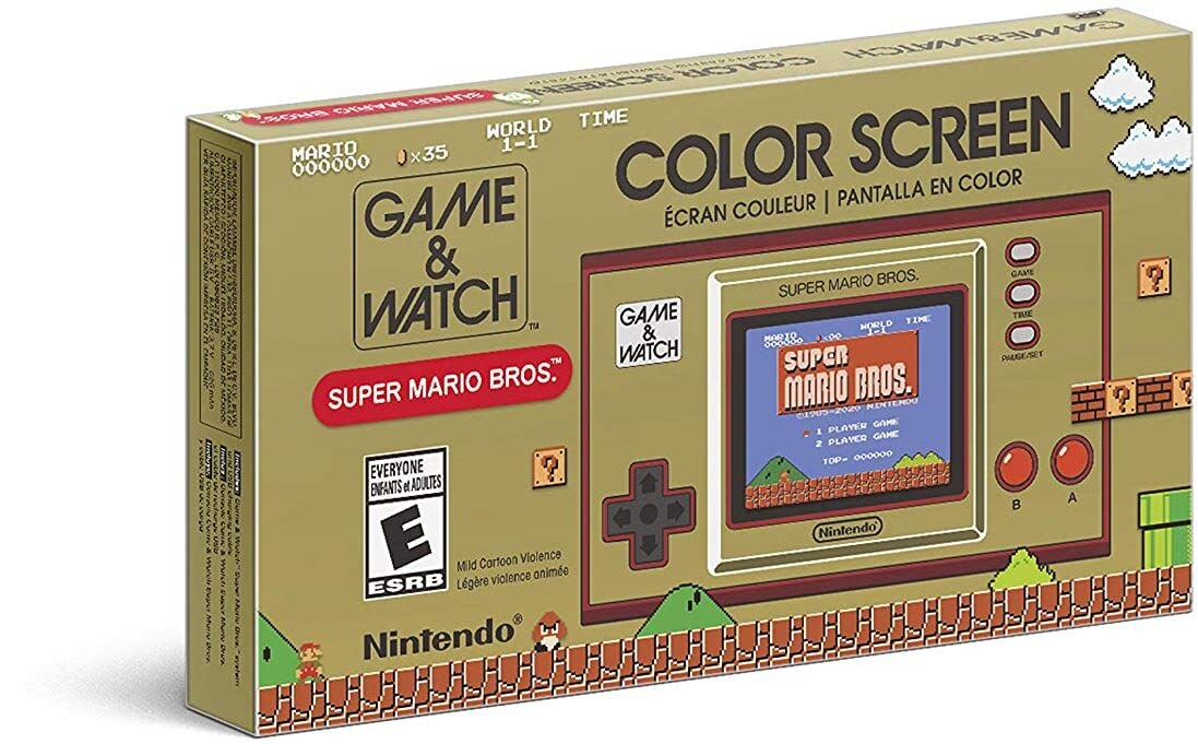 Nintendo Game & Watch: Super Mario Bros. Mini System $46.50 + Free Shipping via Amazon