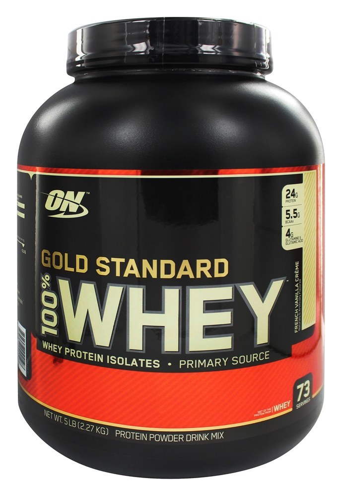Optimum Nutrition Gold Standard 100% Whey Protein Powder ...