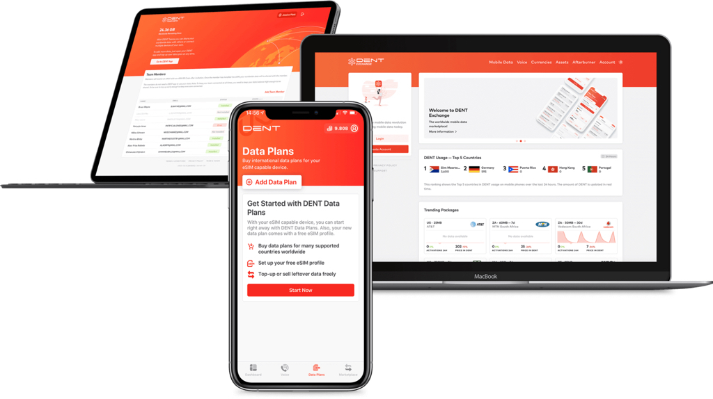 Dent E-SIM 6GB - valid in 74 countries for 365 days - $4.99