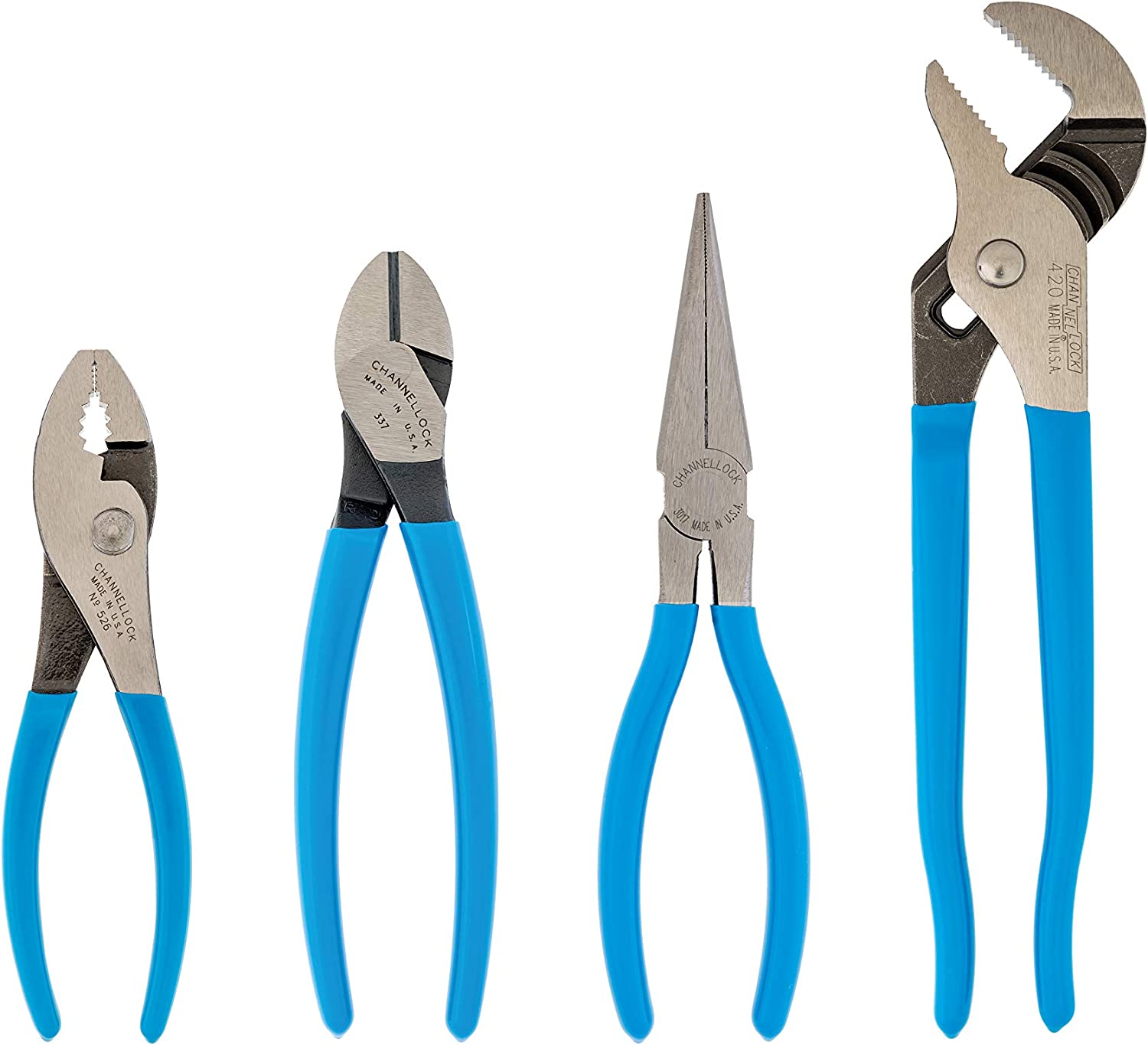 CHANNELLOCK HD-1 Ultimate 4-Piece Pliers Set amazon 36.96 free prime shipping $36.96