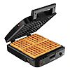$59.99: KRUPS 4-Slice Belgian Waffle Maker, Silver/Black