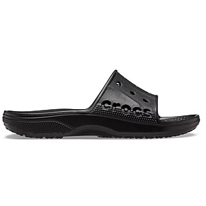 $14.99: Crocs Adult Baya II Slide Sandals, Black (Various Sizes)
