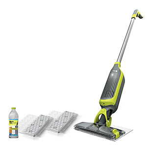 $66.50: Shark VACMOP Cordless Hard Floor System, with Disposable VACMOP Pads, 12 Oz Shark Multi-surface Hard Floor Cleaner, VM200