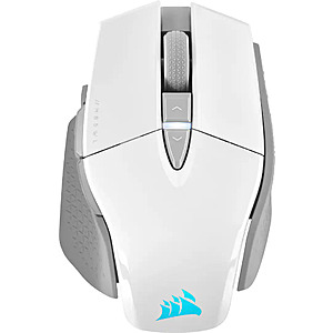 $89.99: CORSAIR - M65 Ultra Wireless Optical Gaming Mouse with Slipstream Technology - Wireless - White