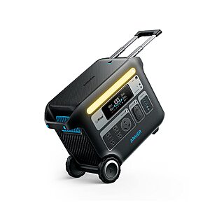 849.00:Anker SOLIX F2000 Portable Power Station PowerHouse 767 2400W Solar Generator GaNPrime LiFePO4 Battery for Home Outdoor Camping RVs Solar Panel Optional