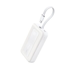 $19.99: Anker Portable Charger, 10,000mAh 30W Power Bank, USB-C in and Out Fast Charging Battery Pack (Black or White)