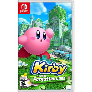 $44.99: Kirby and the Forgotten Land - Nintendo Switch (Physical)