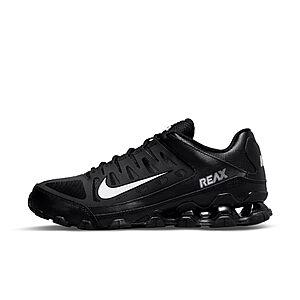 $76.00: Nike Reax 8 TR Mesh Training/Workout Shoes, Black/White, Sizes 6-15