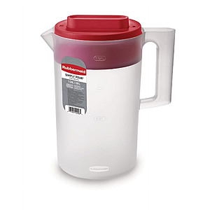 1-Gal Rubbermaid Simply Pour Plastic Pitcher w/ Multifunction Lid $4.45 + Store Pickup
