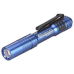 $28.79: Streamlight 66603 MicroStream USB 250-Lumen 1150-Candela EDC Ultra-Compact LED Flashlight, Blue