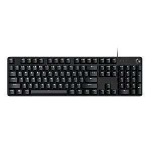 $59.99: Logitech G413 SE Full-Size Mechanical Gaming Keyboard, Black Aluminum