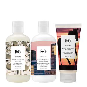 $73.31: R+Co DALLAS Shampoo, Conditioner & DALLAS Biotin Thickening Treatment Bundle