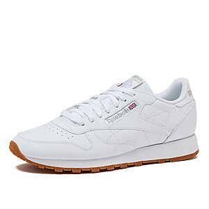 $46.70: Reebok Classic Leather Sneakers for Men, Casual Tennis Mens Shoes (Various Colors/Sizes 7-8.5)