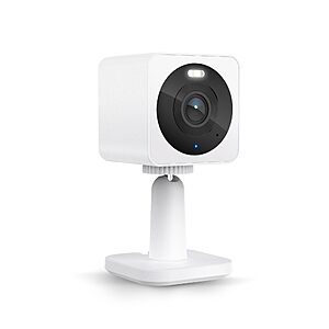 Wyze Cam OG Indoor/Outdoor Wired 1080p Security Camera, White