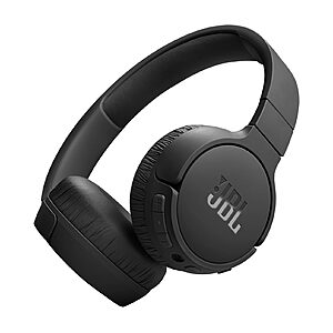 $59.95: JBL Tune 670NC Adaptive Noise Cancelling Smart Ambient Wireless On-Ear Headphones, Black