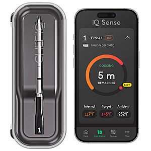 $59.00: CHEF iQ Sense Smart Wireless Meat Thermometer, Gen3