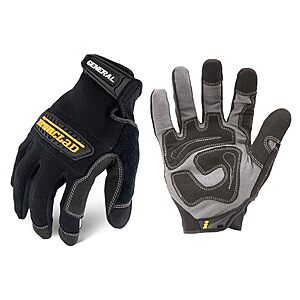 $16.20: Ironclad General Utility Work Gloves GUG, All-Purpose, Performance Fit, XXX-Large, Black
